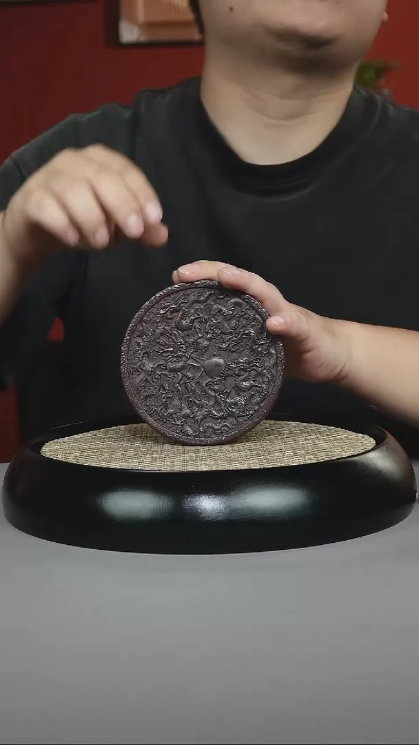 茶壶紫砂铁血红砂 九龙壶承