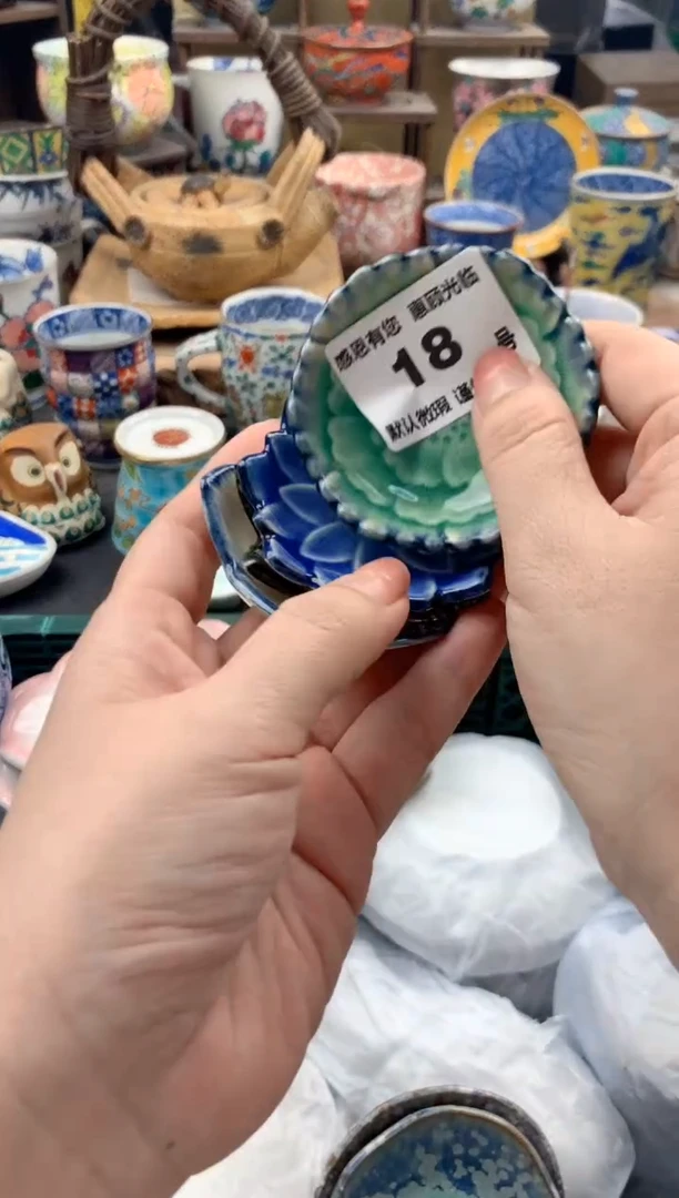 瓷片团**圆18号九姑娘工艺品瓷器