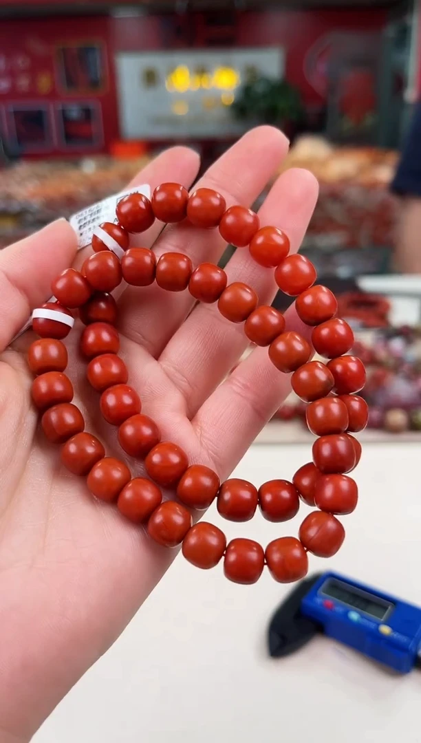 未镶嵌瓦西老型手串9+南红玛瑙（多样式发其一）