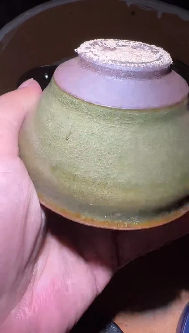 茶盏乐**米34素雨柴窑开窑现场360