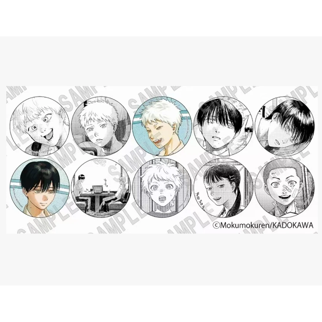 喵悦×【光死去的夏天】 pop快闪系列原画吧唧色纸