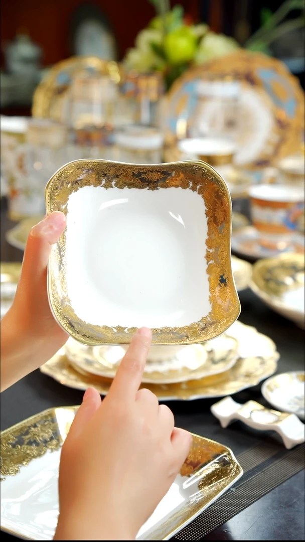 瓷片5.75英寸沙拉碗 2个