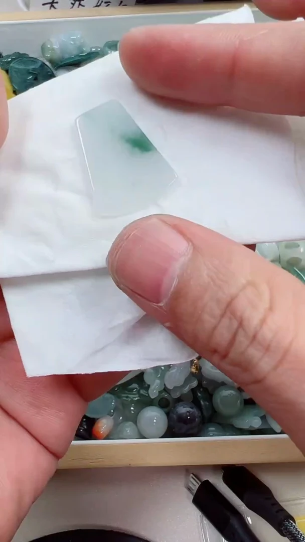 散珠翡翠515号，A货翡翠