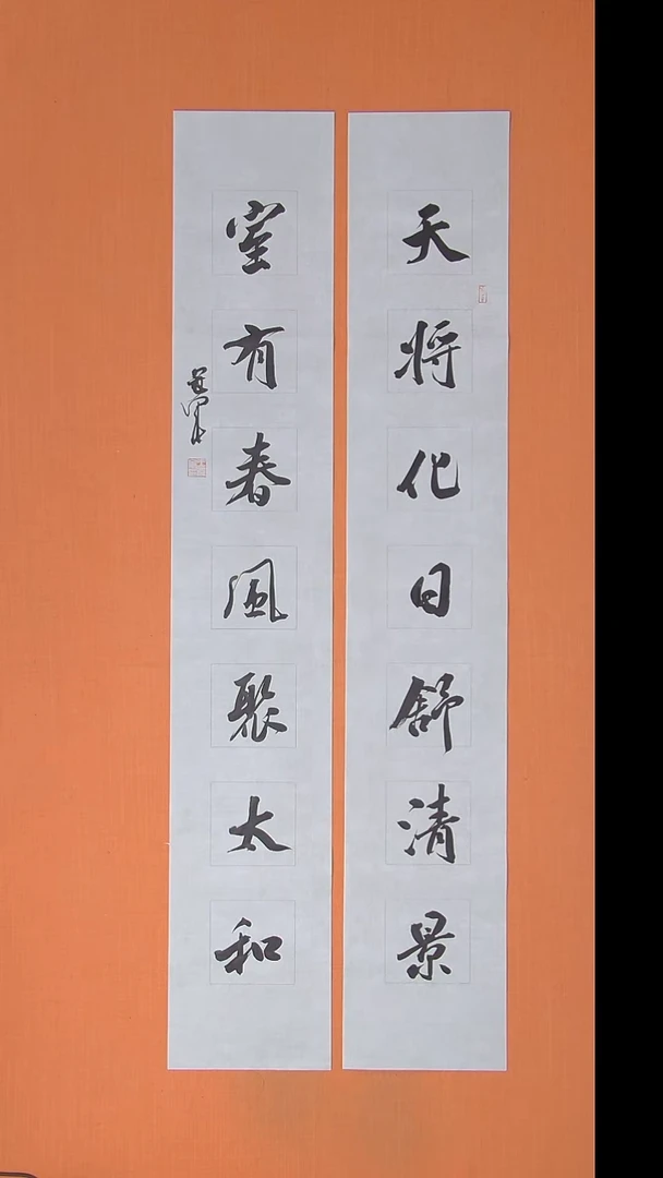 书法王老师书法作品138*23