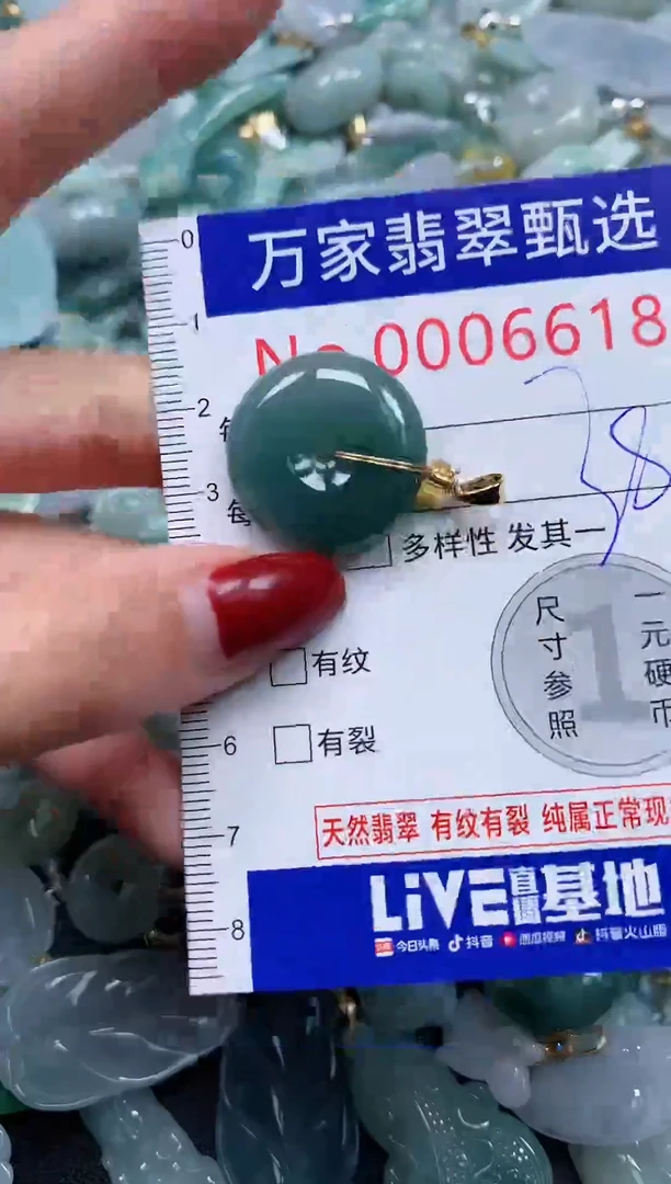 颈饰未镶嵌翡翠6618