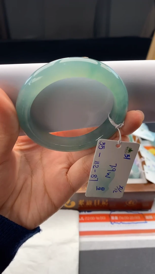 未镶嵌手镯翡翠翡翠自带#送人#，假一赔三