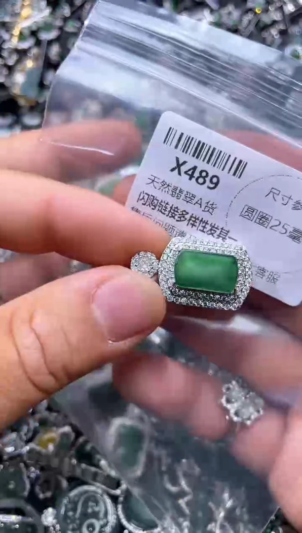 【闪购商品】翡翠颈饰未镶嵌X489吊坠
