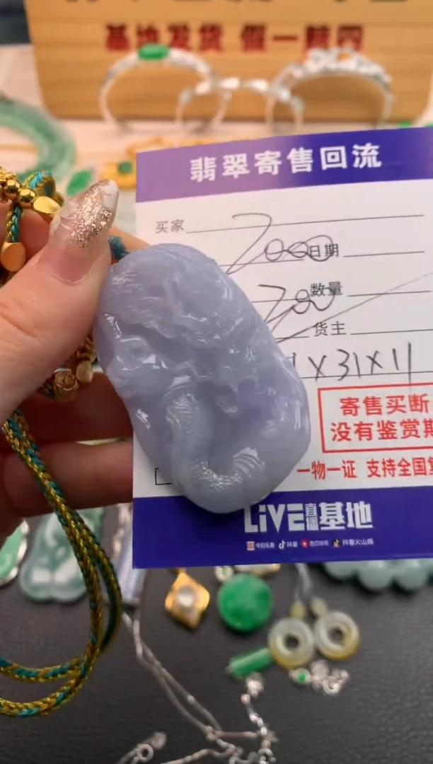 【闪购商品】翡翠颈饰未镶嵌21009956