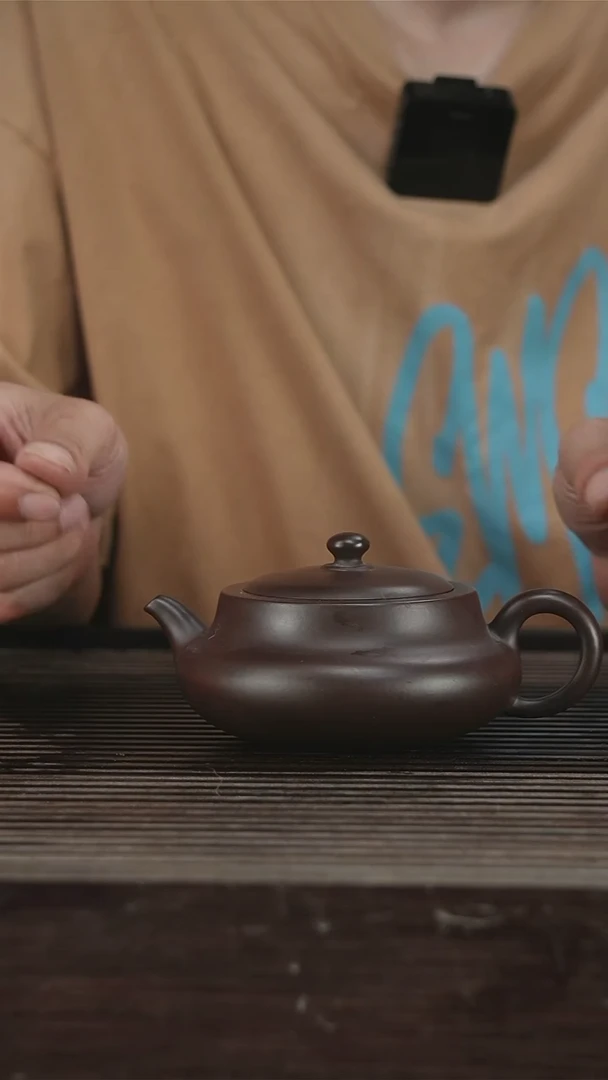 茶壶紫砂原矿紫砂壶260CC8号