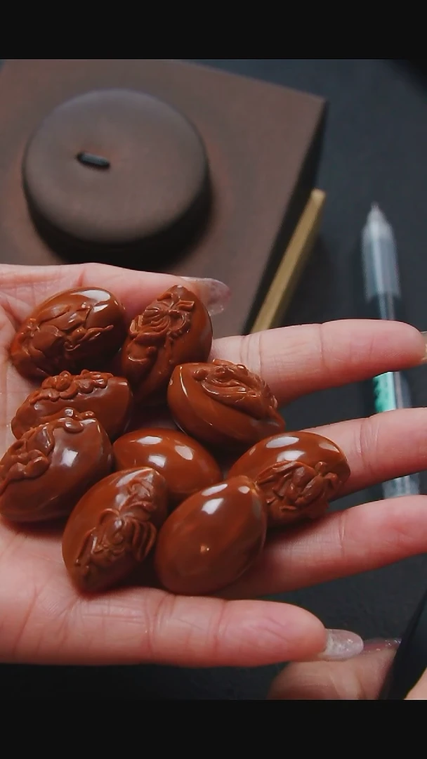 【闪购商品】橄榄核吊坠 梦梦精品核雕