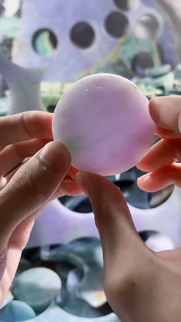 翡翠裸石缅甸翡翠A货文7212