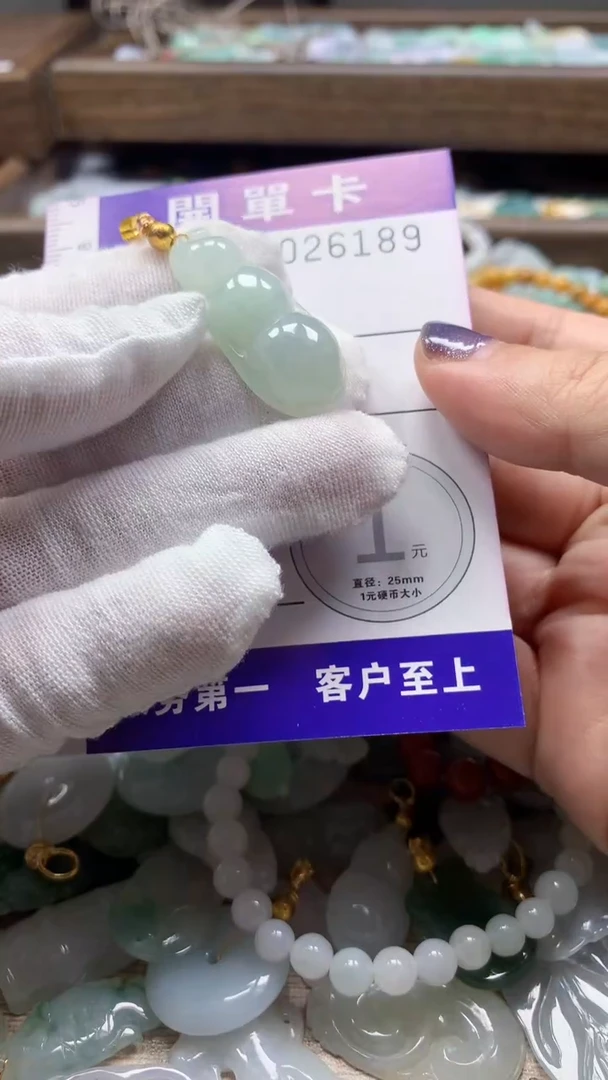 翡翠未镶嵌颈饰翡翠A货 多样性发其一（不含链）