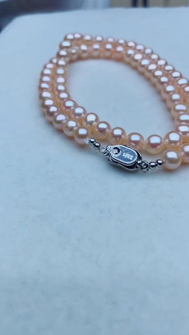 淡水珍珠未镶嵌项链晨*项链多样性发其一