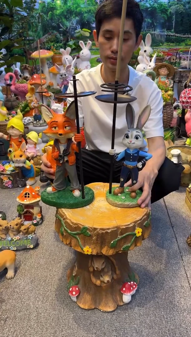 无花朵花园庭院摆件&002&