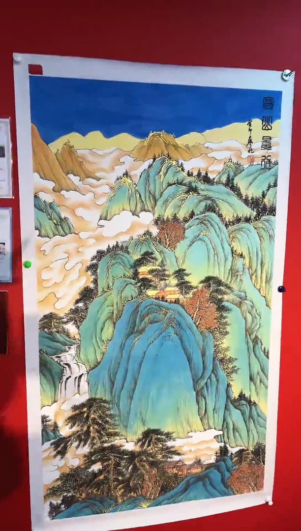 国画国画廖化老师国画作品