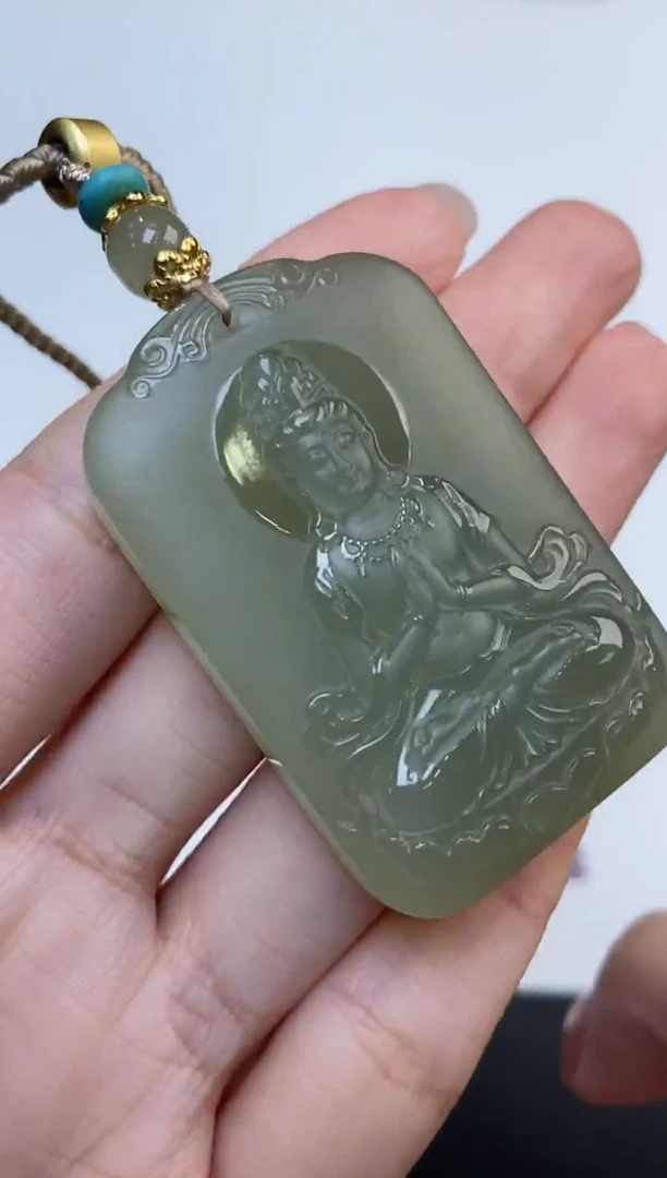 颈饰未镶嵌和田玉大****g1
