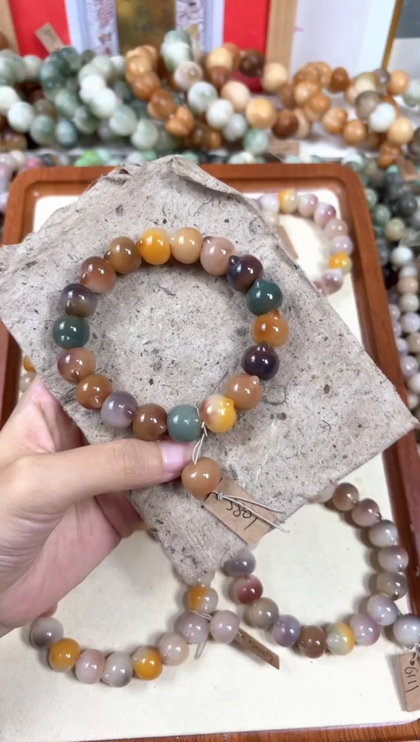 白玉菩提吊坠5801卡14猫头