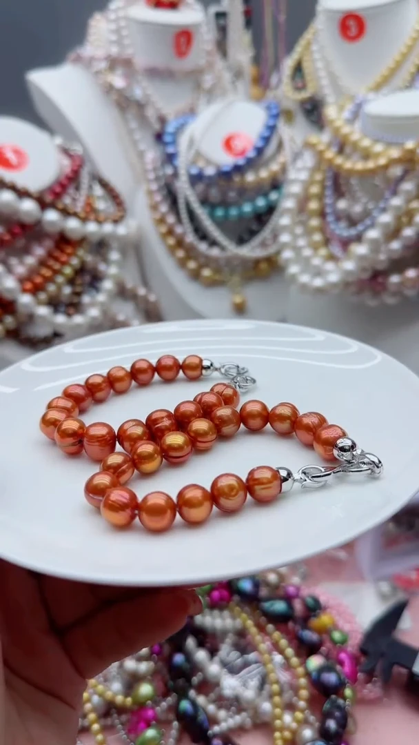 淡水珍珠未镶嵌颈饰1