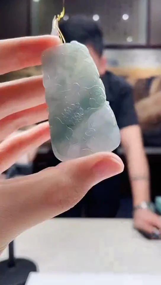 翡翠未镶嵌吊坠(不含链)多样性发其一4