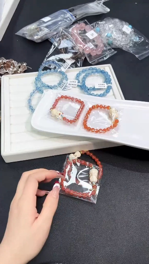 【闪购商品】水晶手串未镶嵌9a多样性发其一/1条默认微瑕
