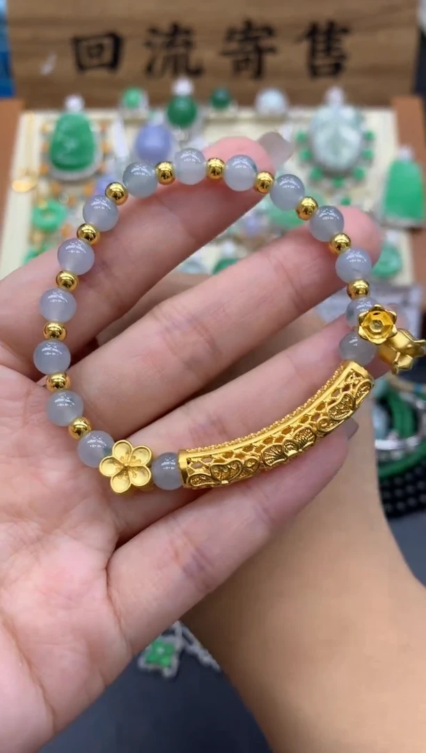 【闪购商品】翡翠手链未镶嵌409-中国好珍宝
