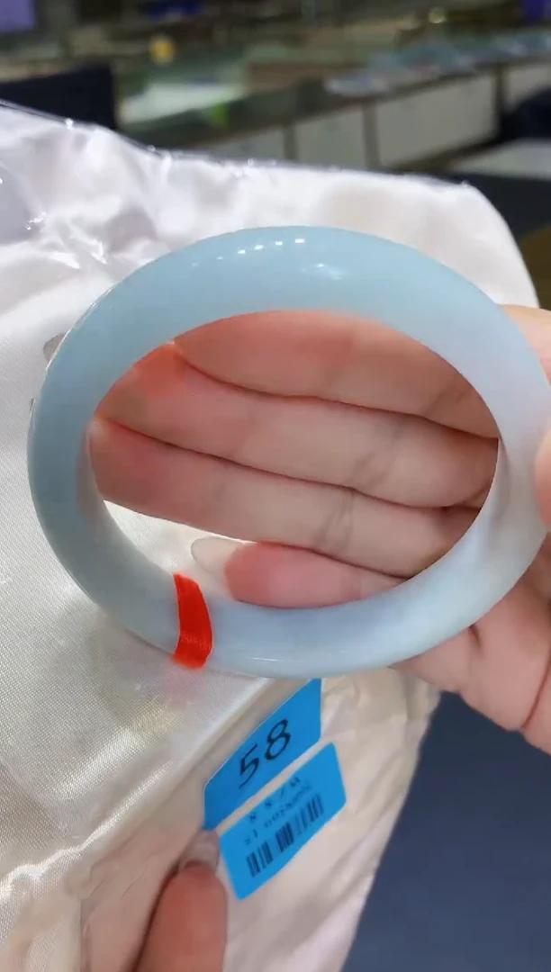 未镶嵌手镯翡翠翡翠手镯58