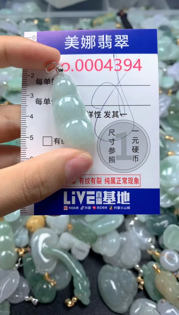 颈饰未镶嵌翡翠4394