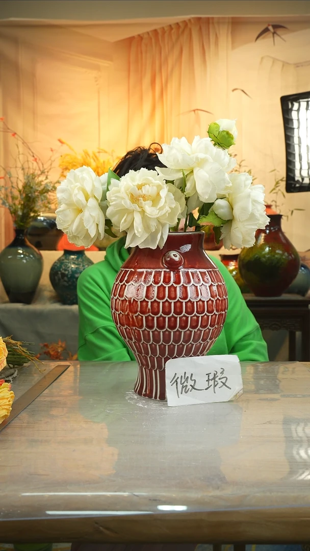 高度 28口径13陶瓷花瓶