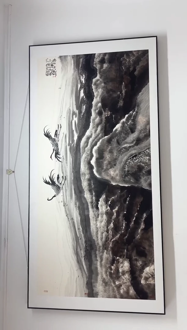 绘画国艺盛藏9.8张老师绘画作品16平尺