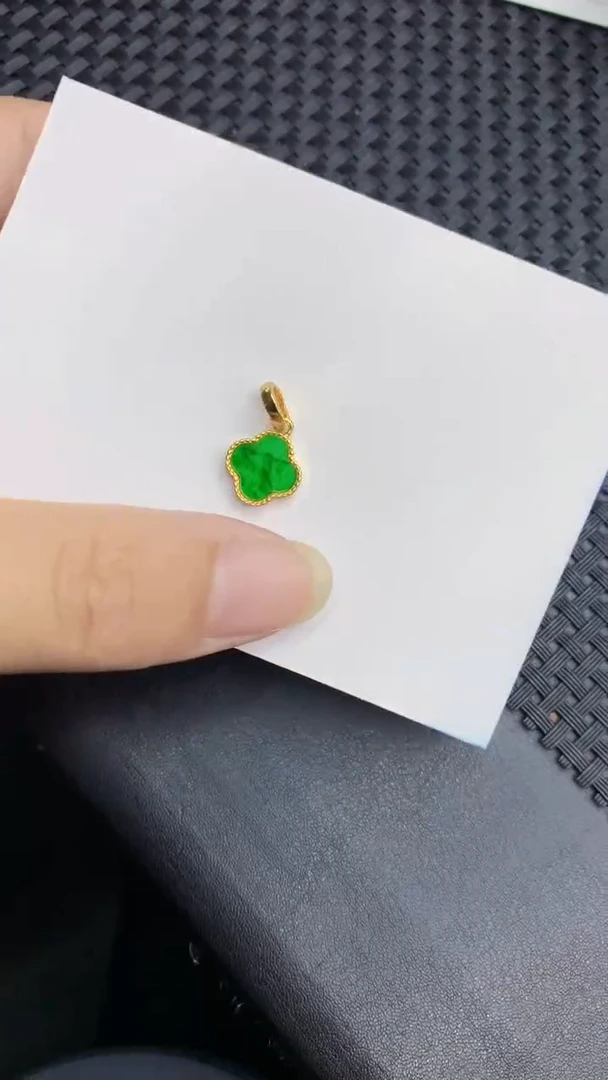 【闪购商品】翡翠颈饰银S925镶嵌            8