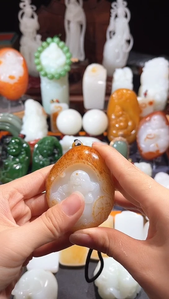 未镶嵌和田玉把件精品