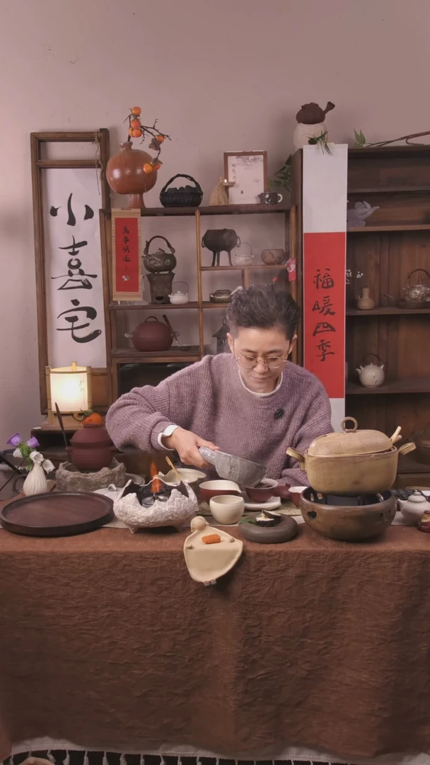 【闪购商品】紫砂茶杯@@喜小暖面包汤锅ZZS00214