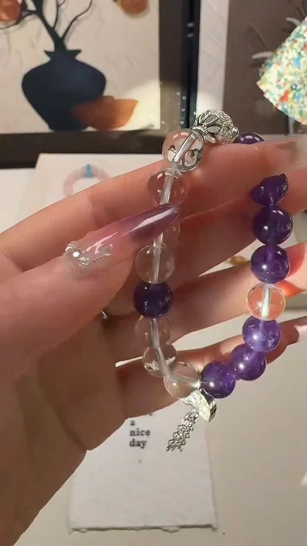 未镶嵌手链水晶075