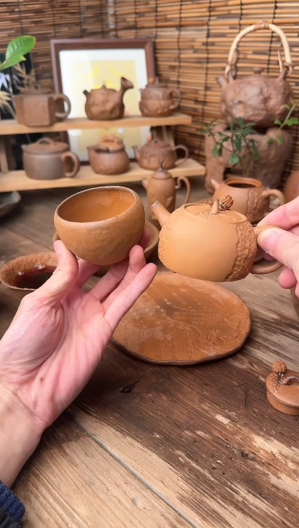 【闪购商品】原矿老岩泥茶具系列