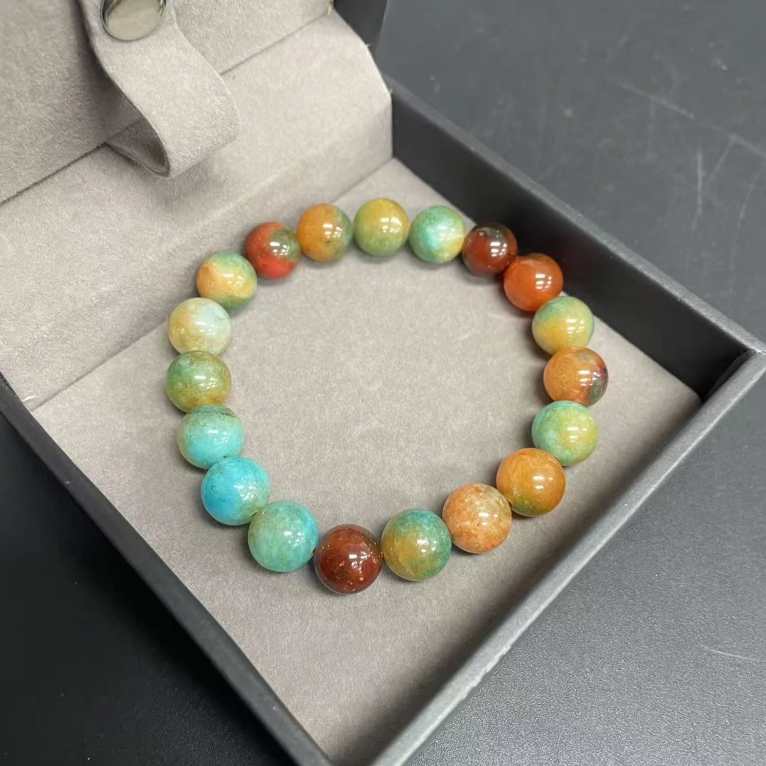 【小杰推荐】炫彩三色圆珠手链 （多样性发其一）10059