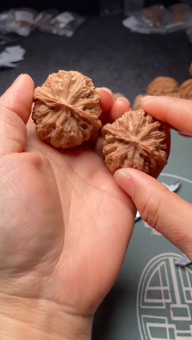 把件文玩核桃w162  苹果园 43尺