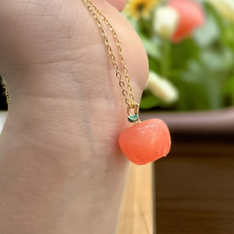 新款桃花酿苹果吊坠多样性发一