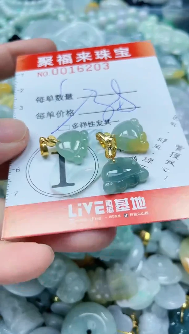 【闪购商品】翡翠颈饰未镶嵌闪购0016203多样性发其一