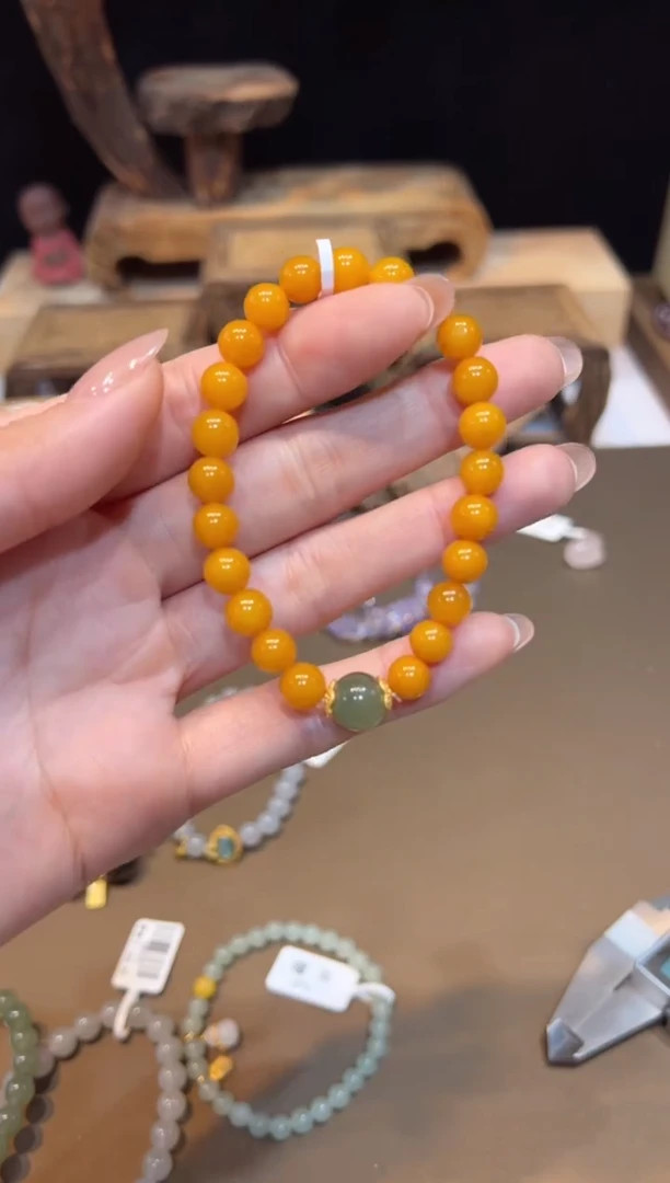 手饰琥珀未镶嵌手饰@@E3975