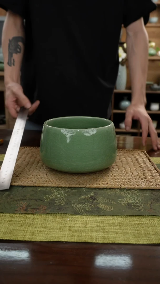 陶瓷一件包邮梅子青面碗