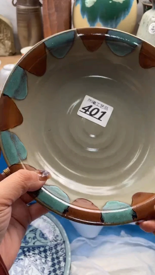 【闪购商品】瓷片401然曦海外工艺品18包邮