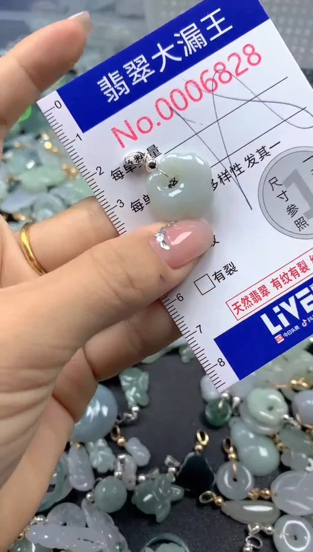 颈饰未镶嵌翡翠6828