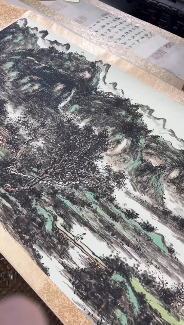 绘画黄 葱 中横幅 （收到货有问题联系客服)