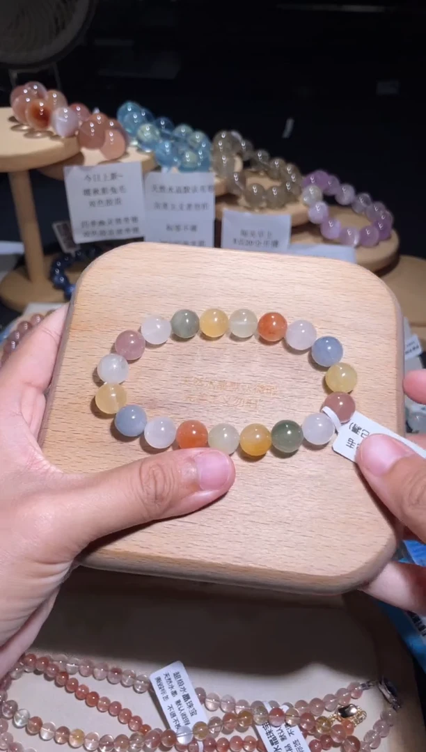 未镶嵌手链水晶43号多样性发一V 10+