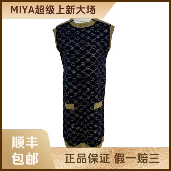 妃鱼/古驰/羊毛/连衣裙/95新/M2/19