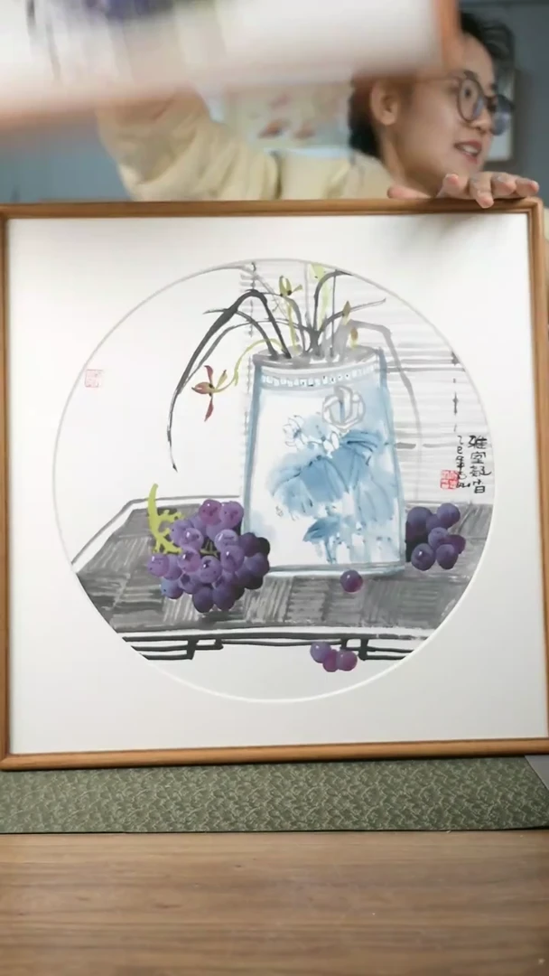 【闪购商品】书法协会会员老师带框作品-