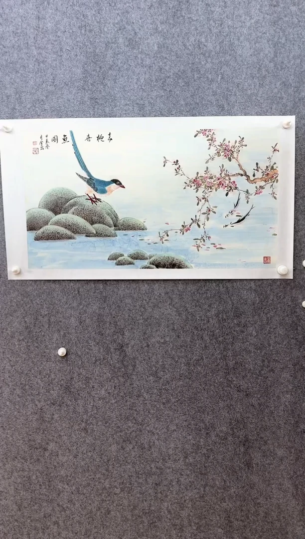 国画ST-JY花鸟书法作品