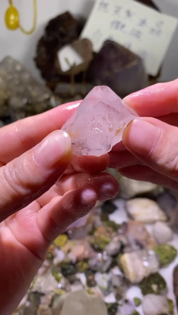 未镶嵌珠宝半成品水晶56号四川超七花园水晶