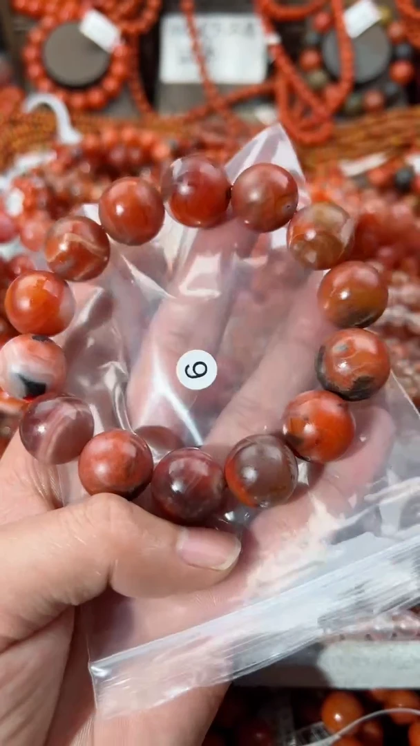 【闪购商品】南红玛瑙手串未镶嵌17