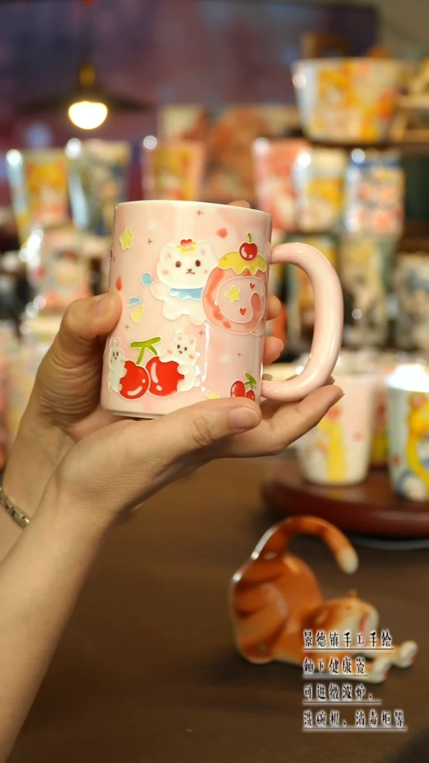 景德镇陶瓷手工手绘&A059